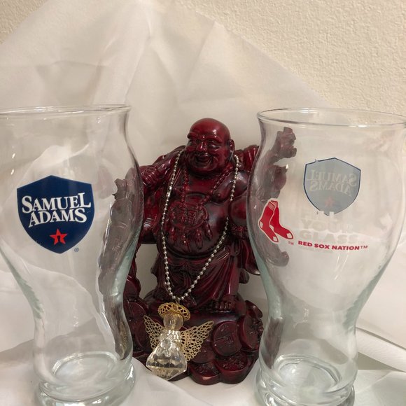 2018 REDSOX WORLD SERIES / SAM ADAMS  PROMO GLASSES - Picture 3 of 7